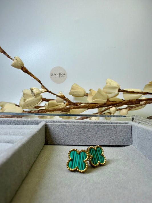 Green Clover Studs