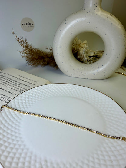 Thin Tennis Bracelet