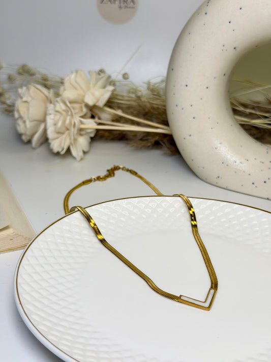 White V Snake Chain