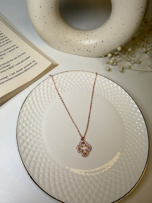 Rosegold Clover Chain