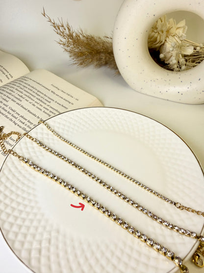 Broad Tennis Bracelet